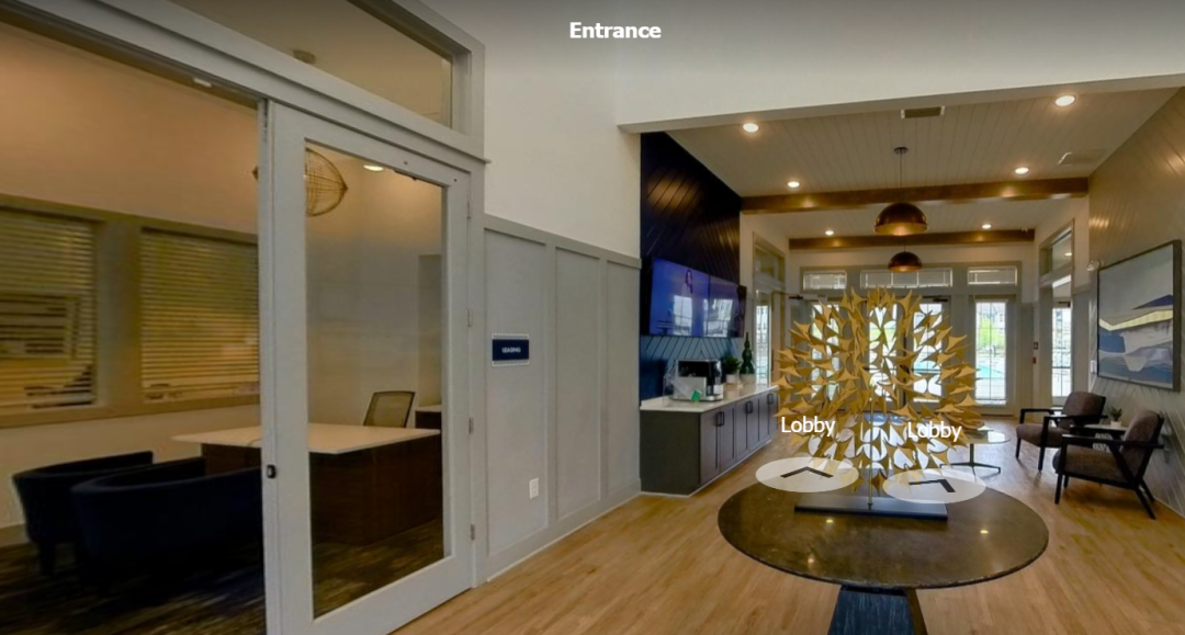 a google map view of a home with a large glass door at The Story Mundy Mill